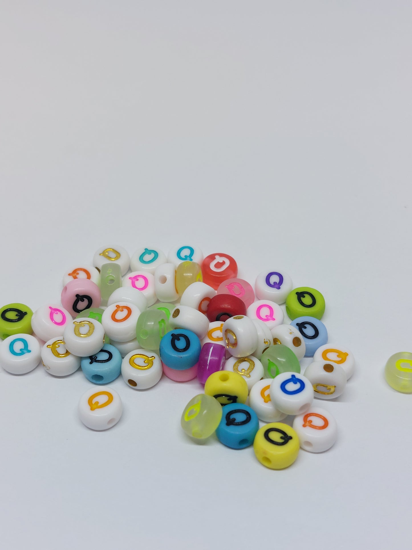 Letter bead mix