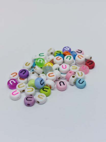 Letter bead mix