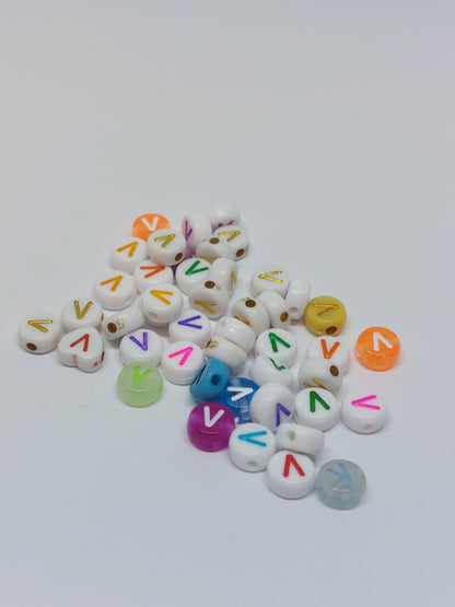 Letter bead mix