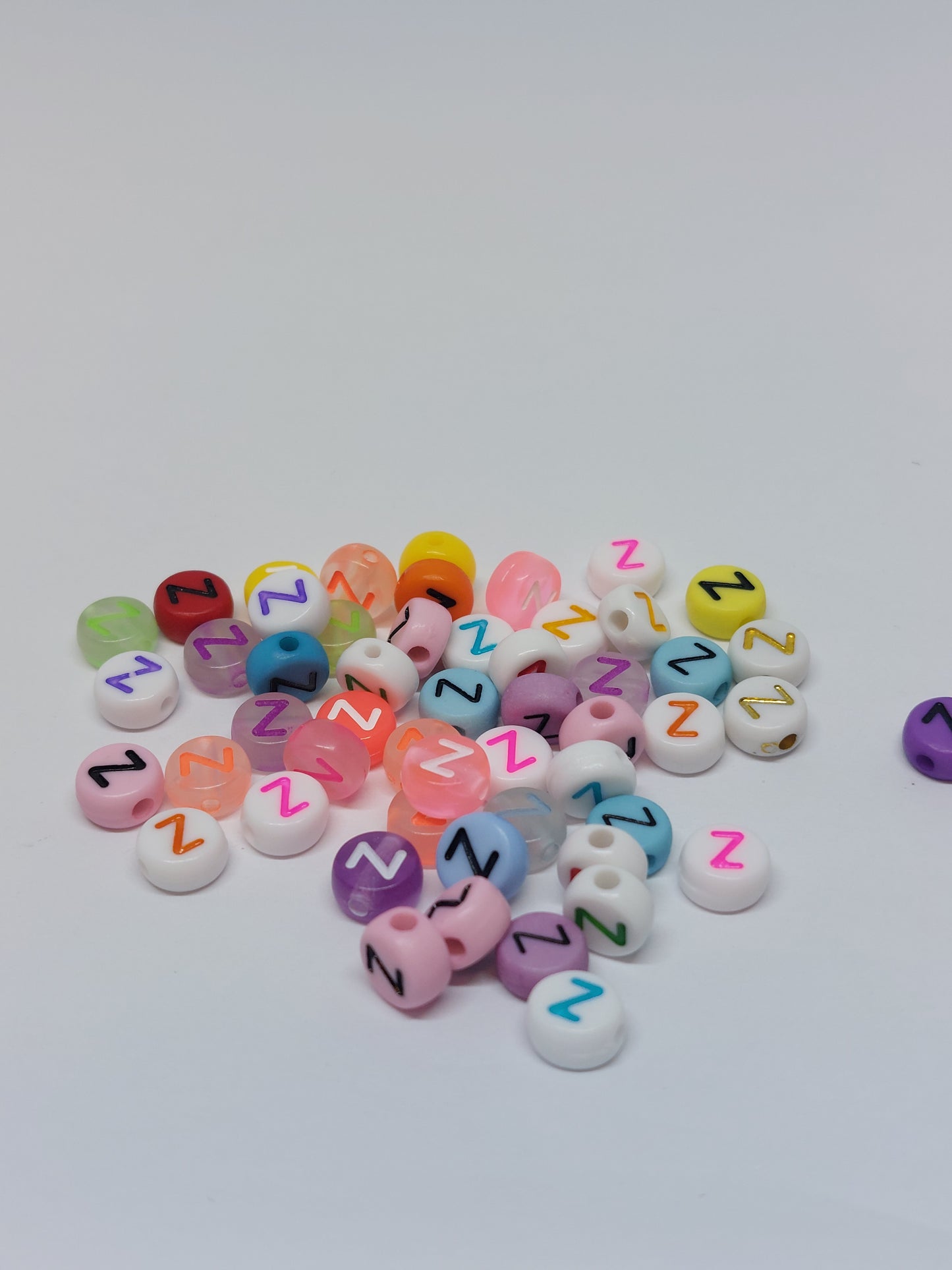 Letter bead mix