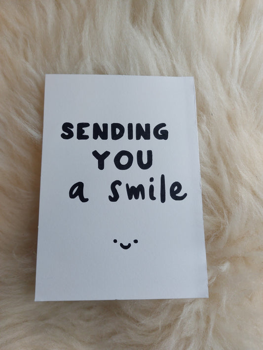 Sending you a smile card