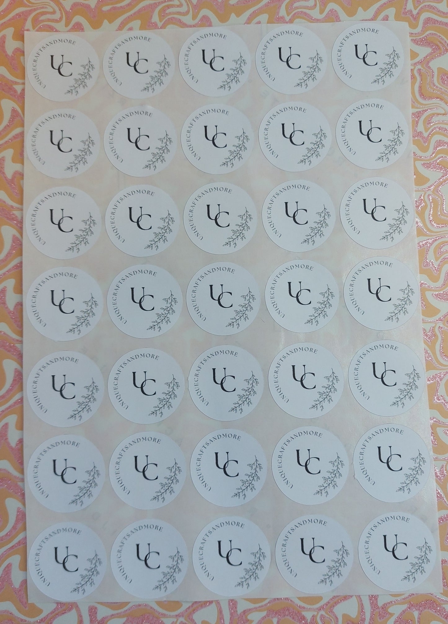 Logo stickers