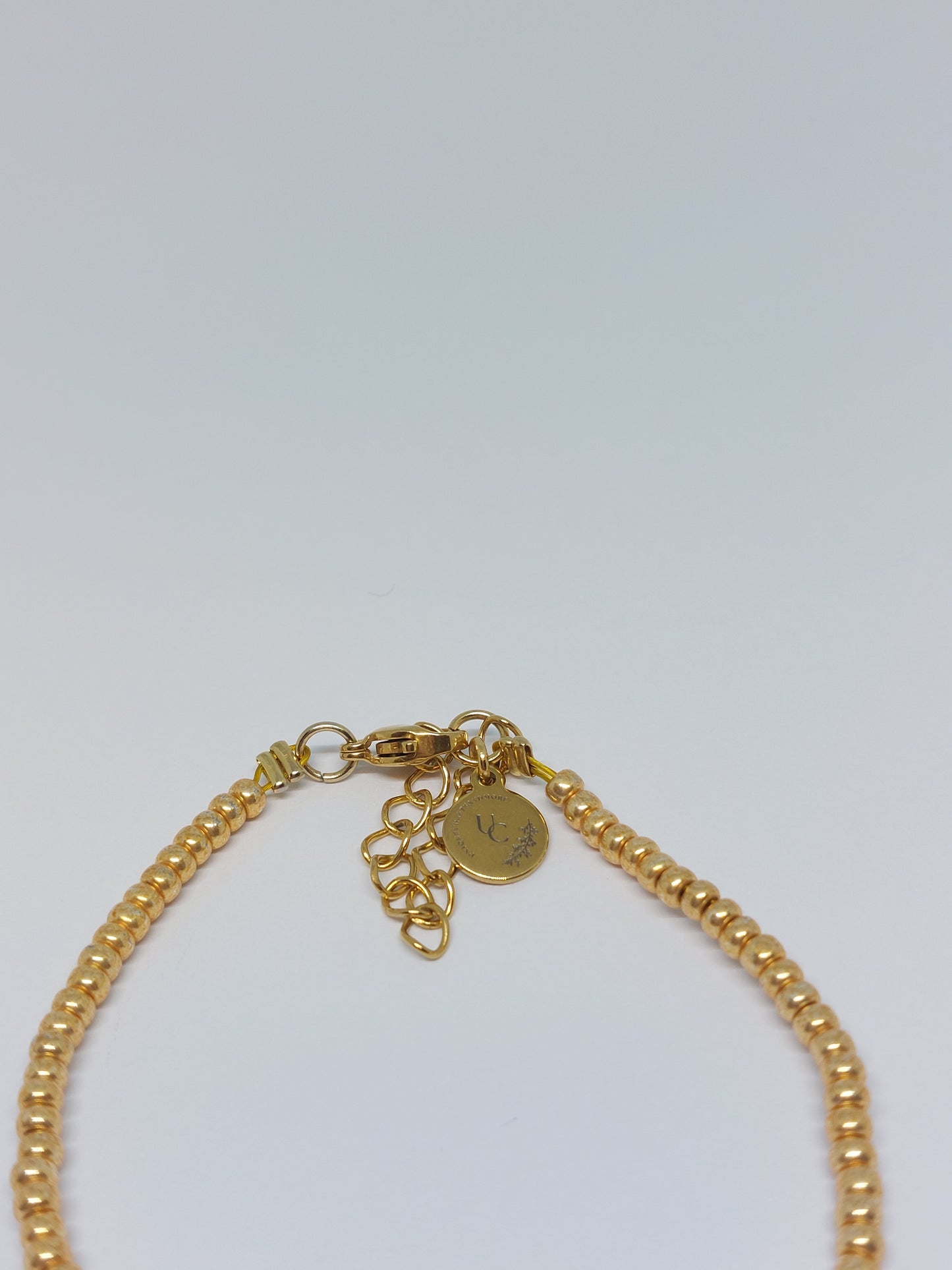 Golden diamond armband