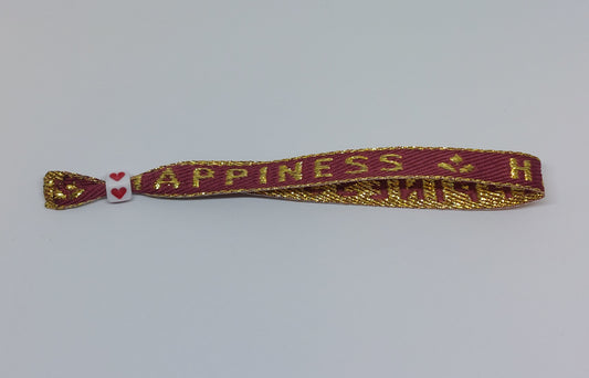 Happiness ribbon strap