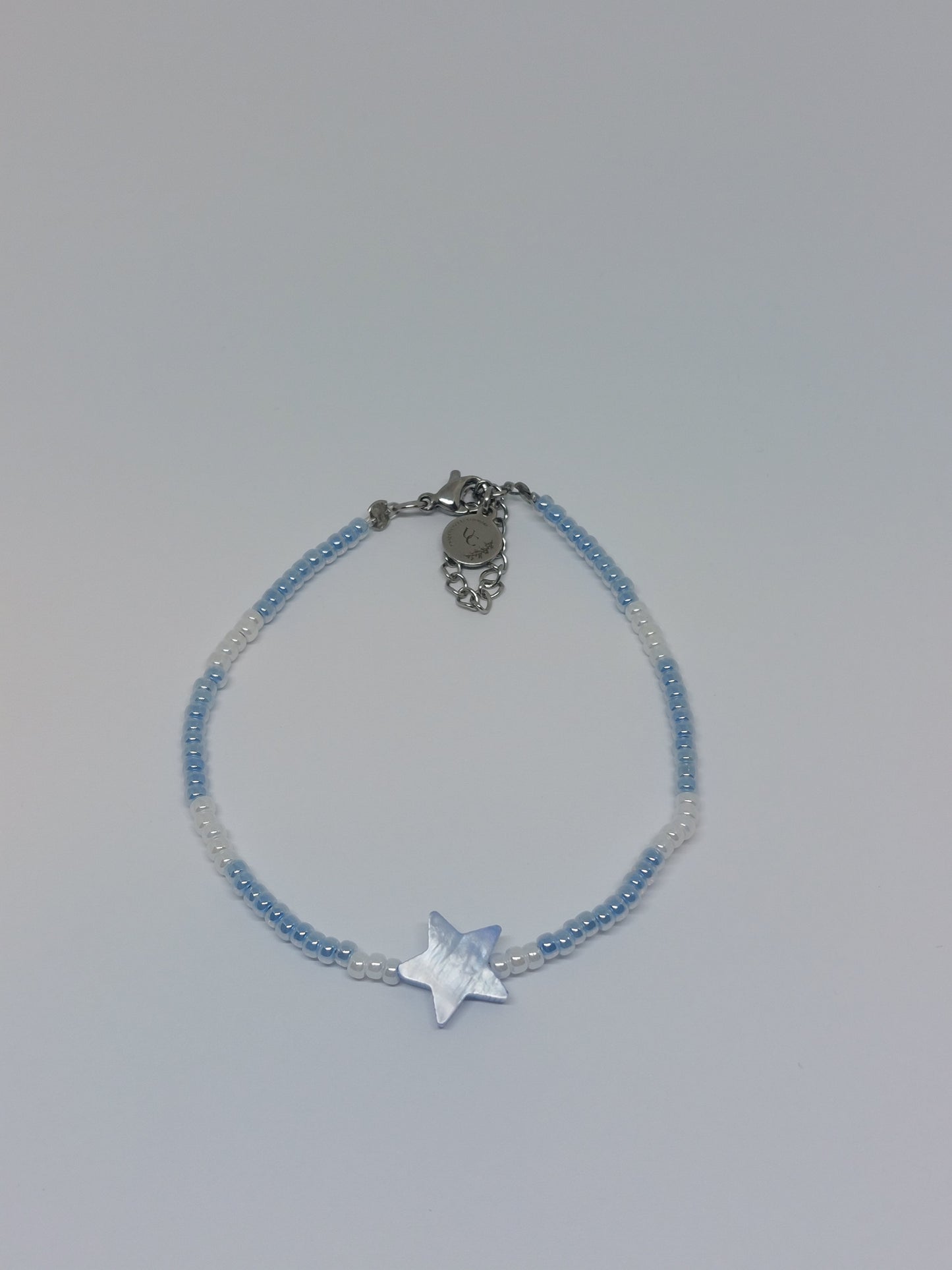 Blue star armband