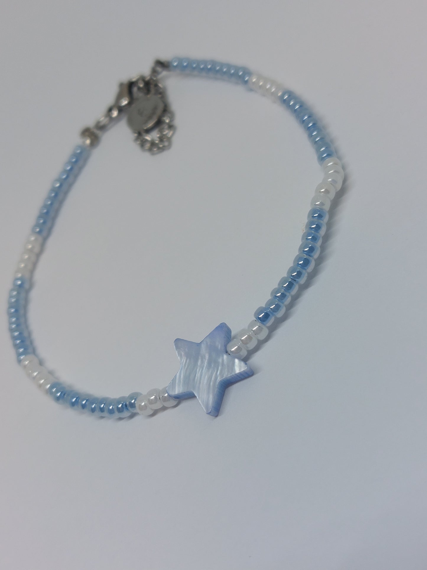 Blue star bracelet