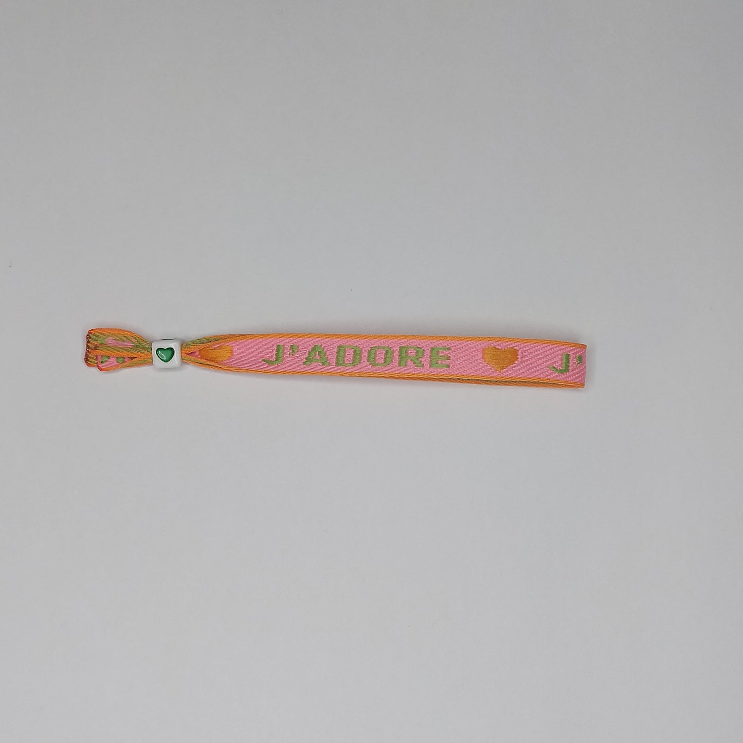 J'adore ribbon strap