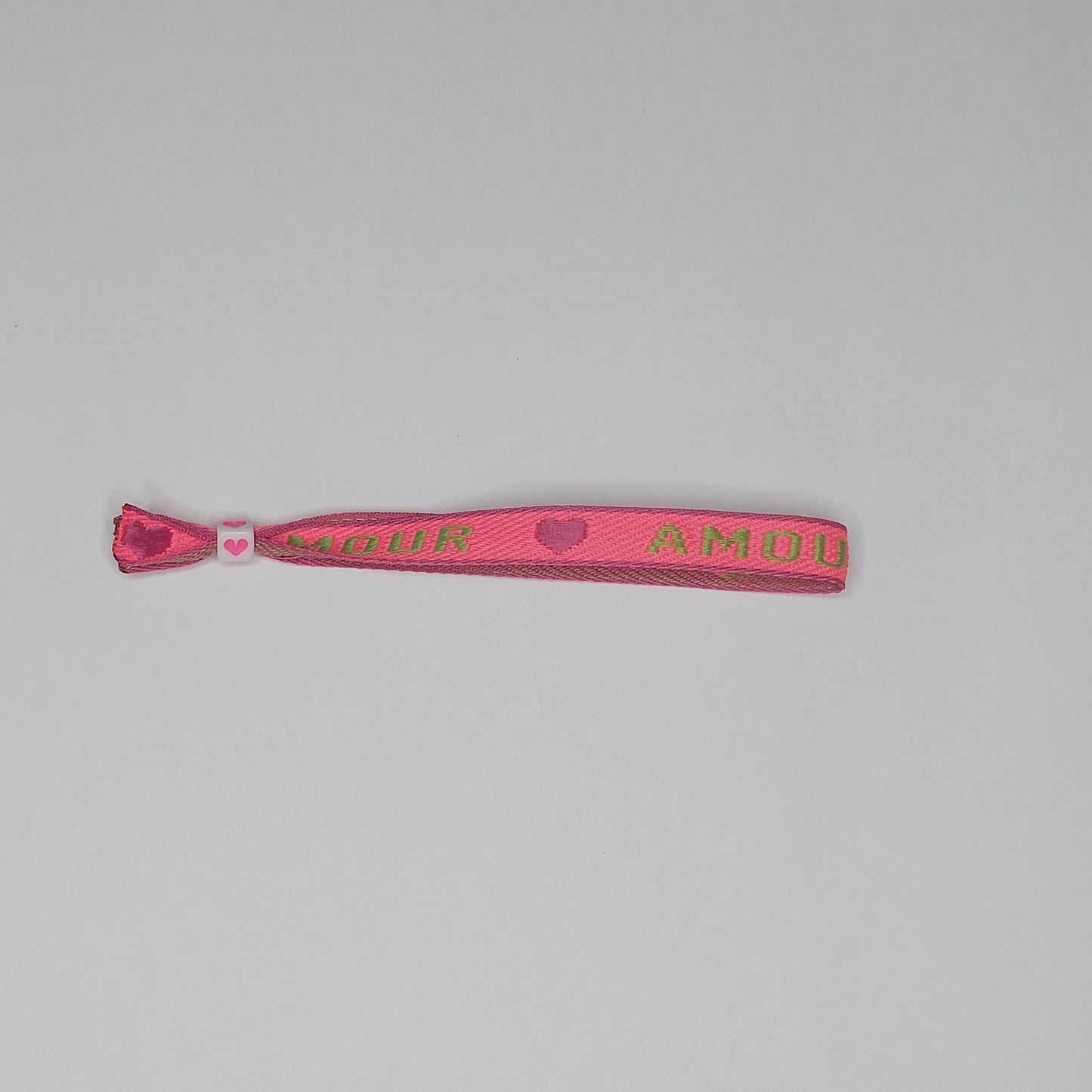 Amour ribbon strap