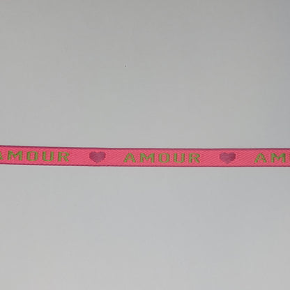 Amour ribbon strap