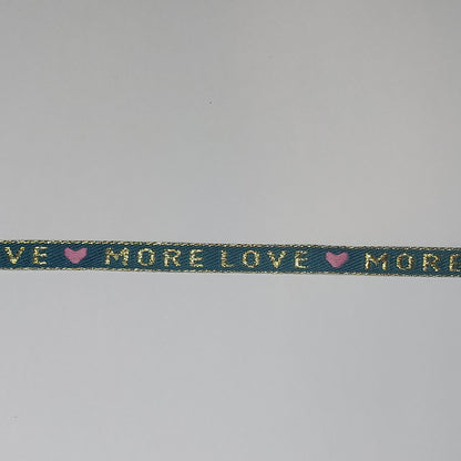 More love ribbon strap