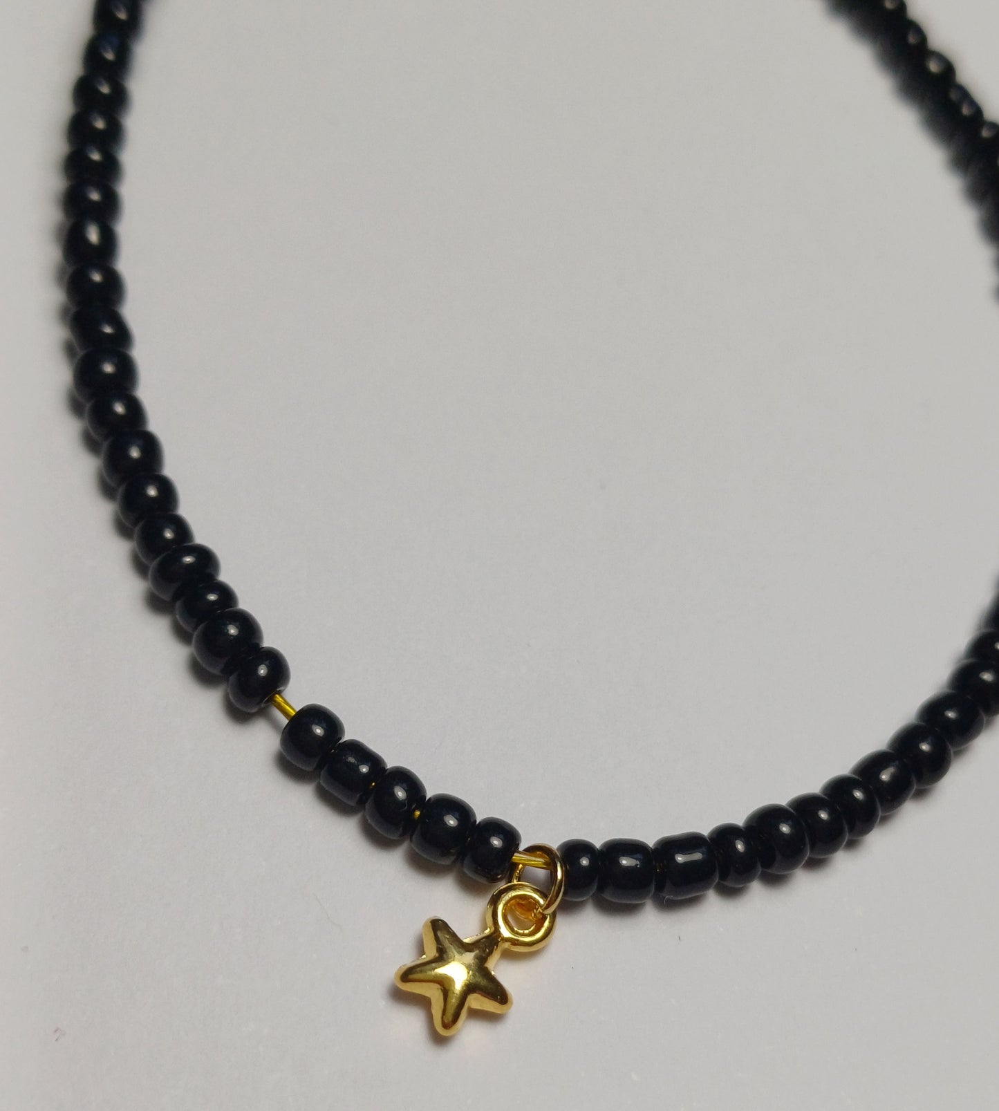 Black star armband