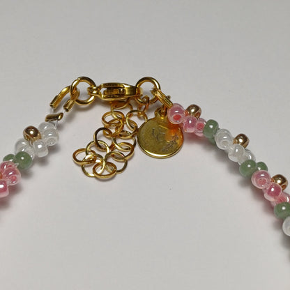 Nature flowers bracelet