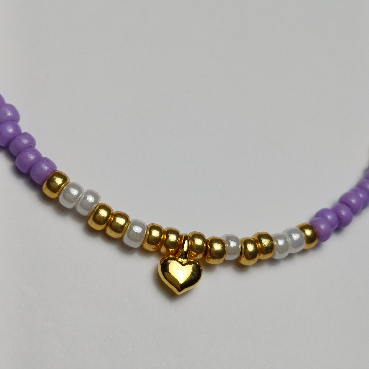 Purple heart armband