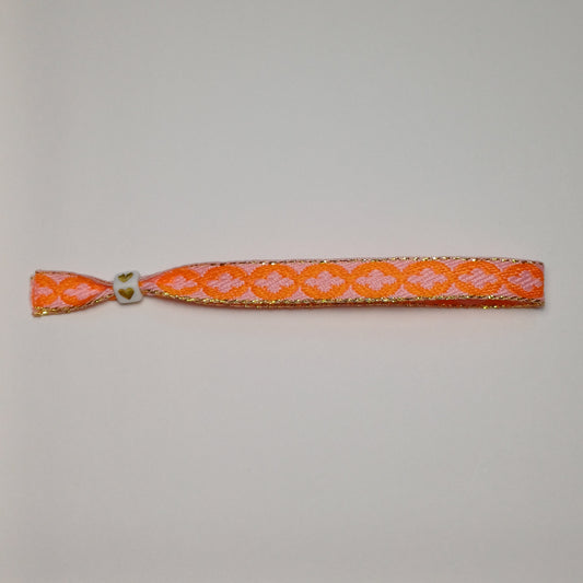 Floral ribbon strap