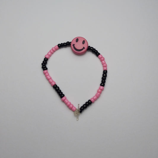 Smiley kinder armbandje