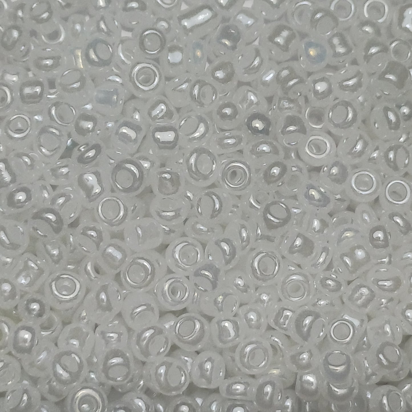 White 3mm seed beads