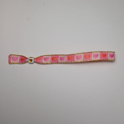 Heart ribbon strap