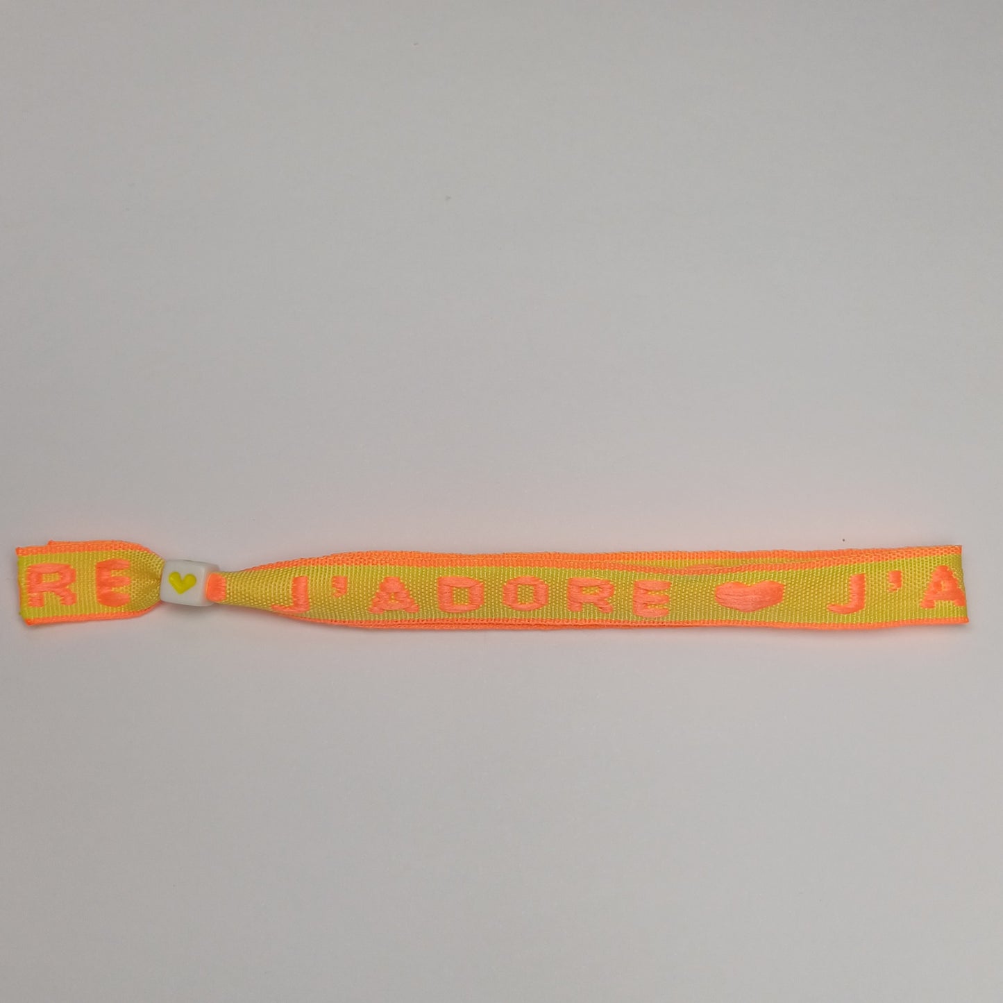 Fluo I Love Ribbon Ribbon