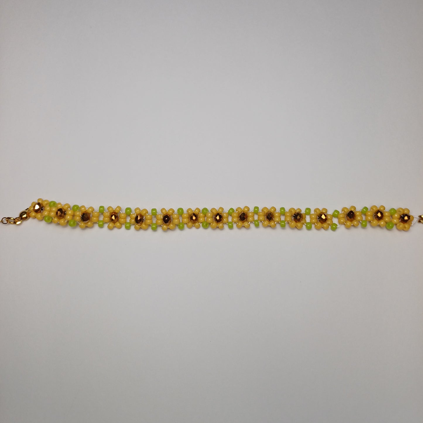 Sunflower bracelet