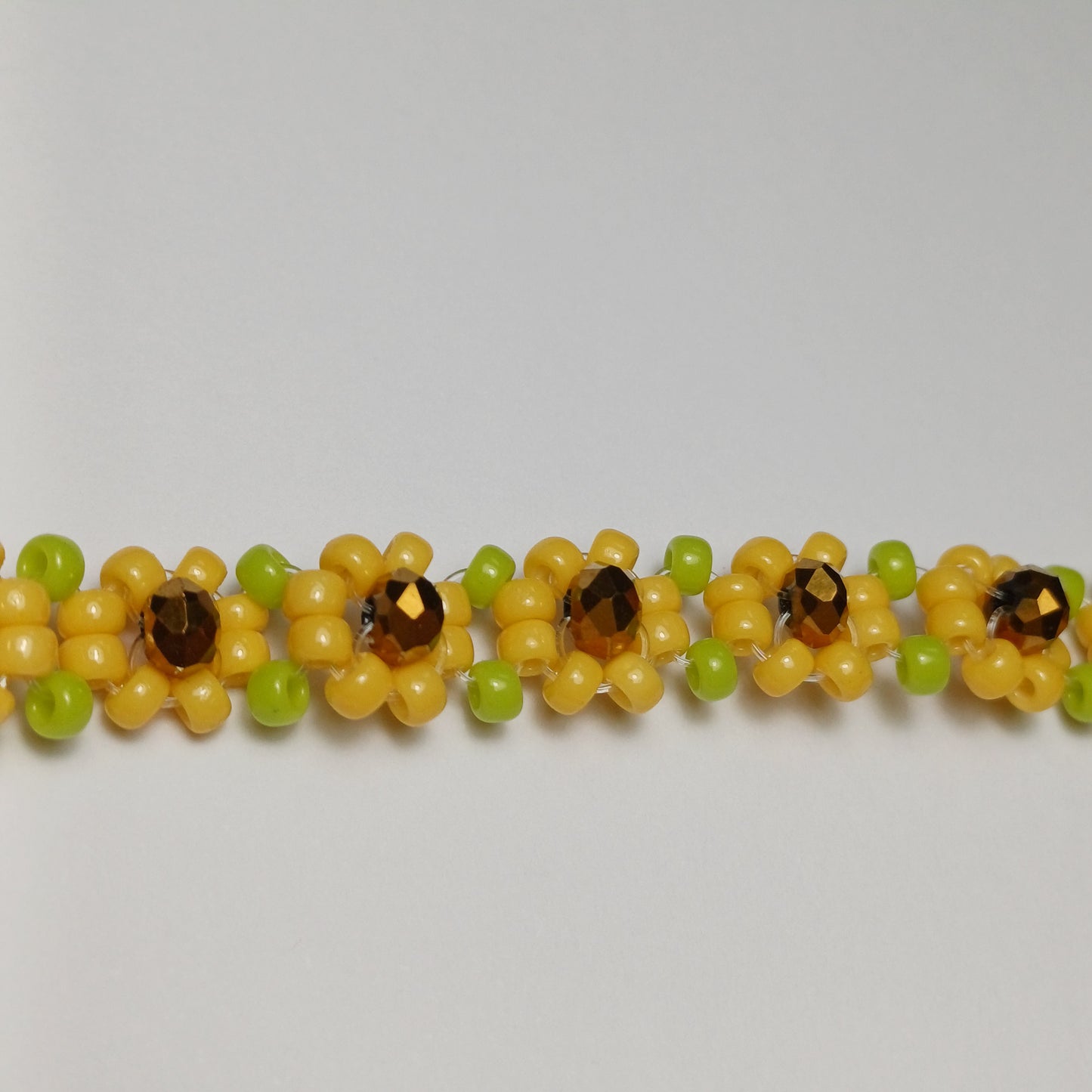 Sunflower bracelet