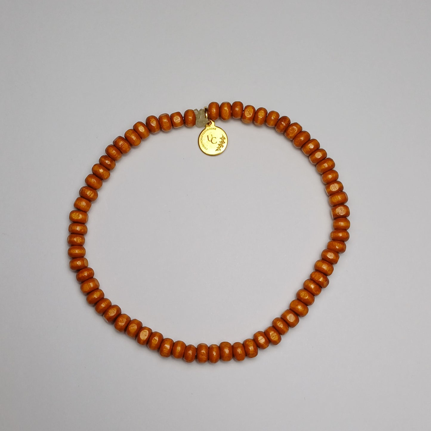 Wooden bracelet light brown