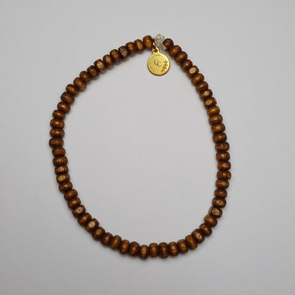 Wooden bracelet brown