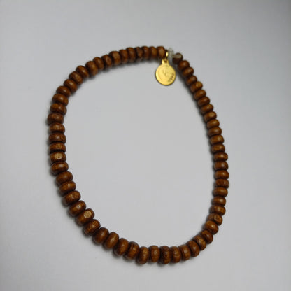 Wooden bracelet brown