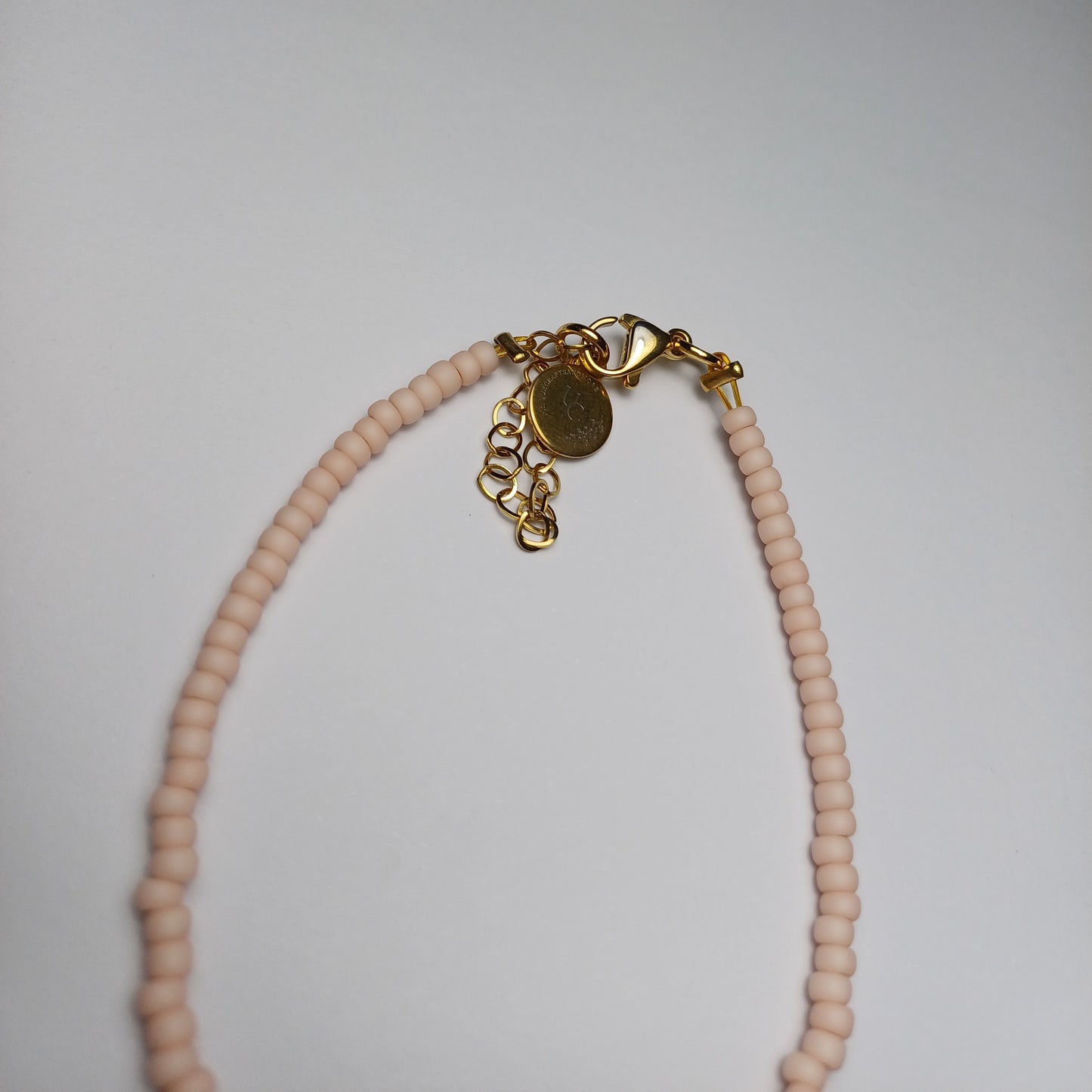 Light rose flower bracelet