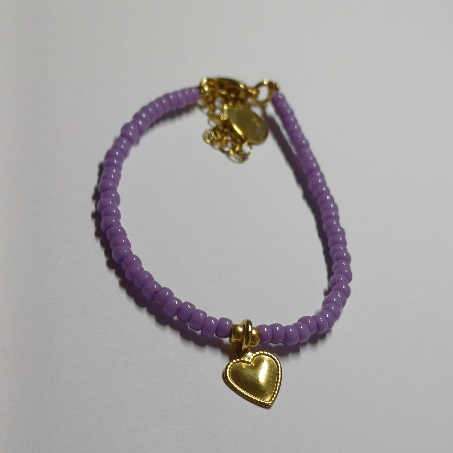Lavender love bracelet