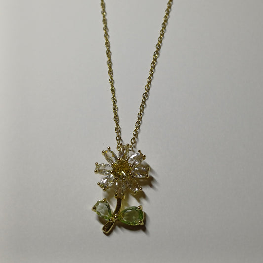Sunflower chain gold