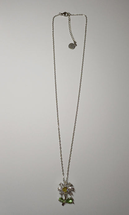 Sunflower chain silver