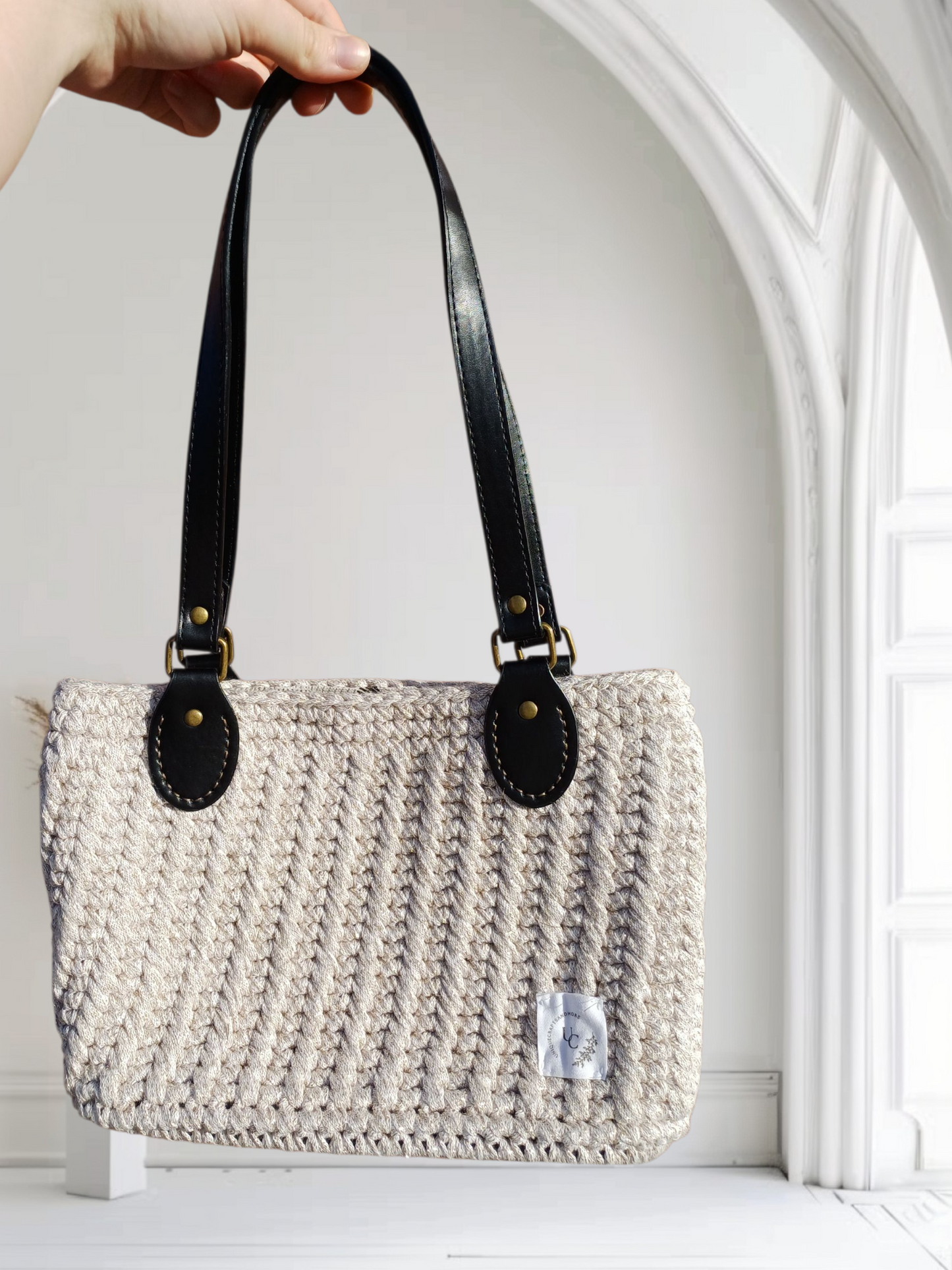 Golden sparkle handbag