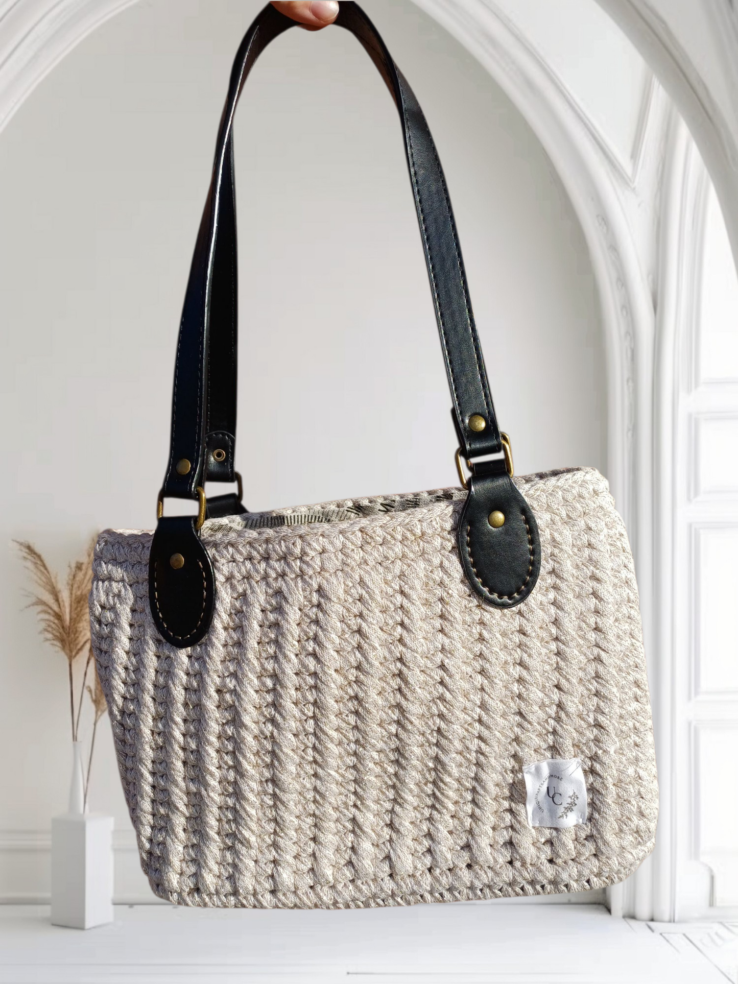 Golden sparkle handbag