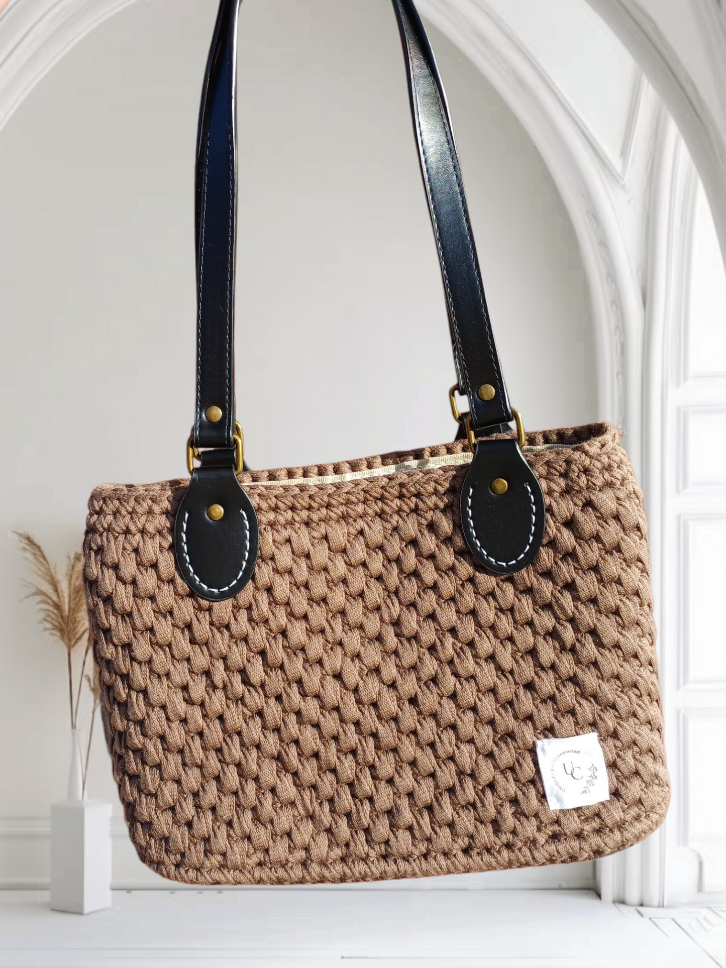 Brown handbag