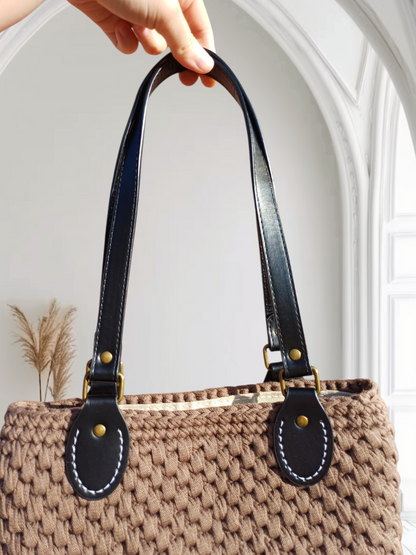 Brown handbag