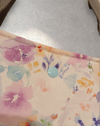 Soft wildflowers handtas