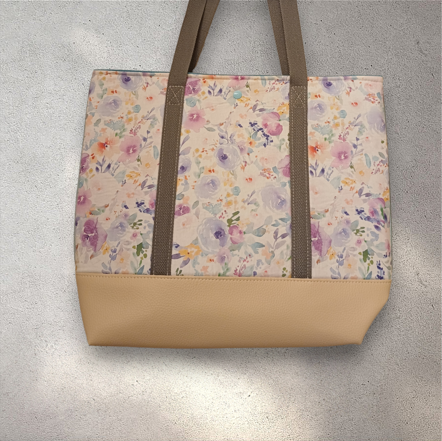 Soft wildflowers handtas