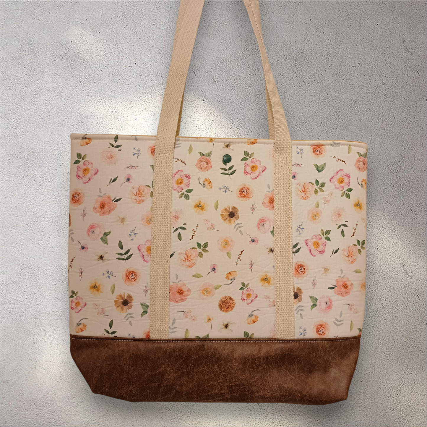 Vintage bloom handtas