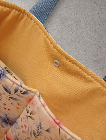 Oma's bloementuin handtas