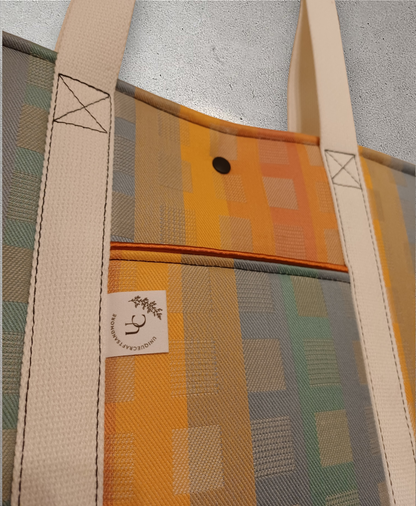 Winter sunrise handtas