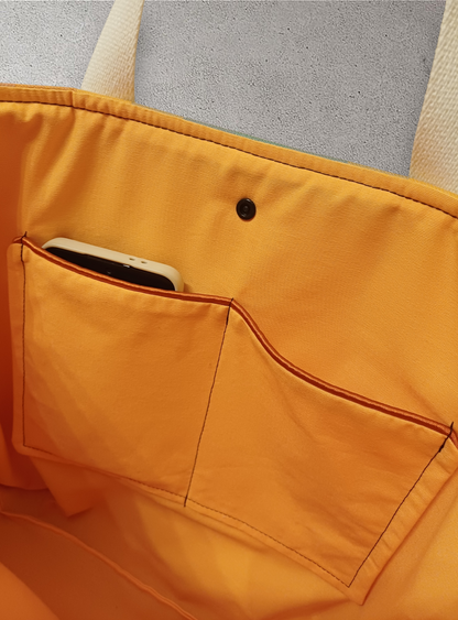 Winter sunrise handtas