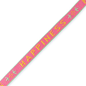 Happiness ribbon strap