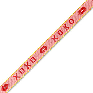 Xoxo ribbon tie