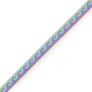 Blue/purple wave ribbon