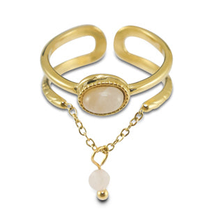 Gold of white ring