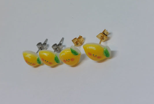 Lemon earrings