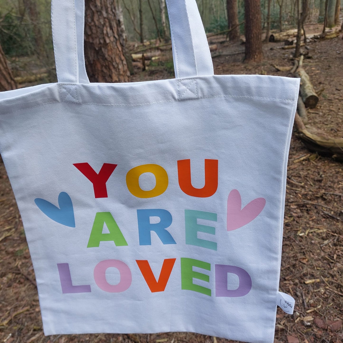 You are loved totebag