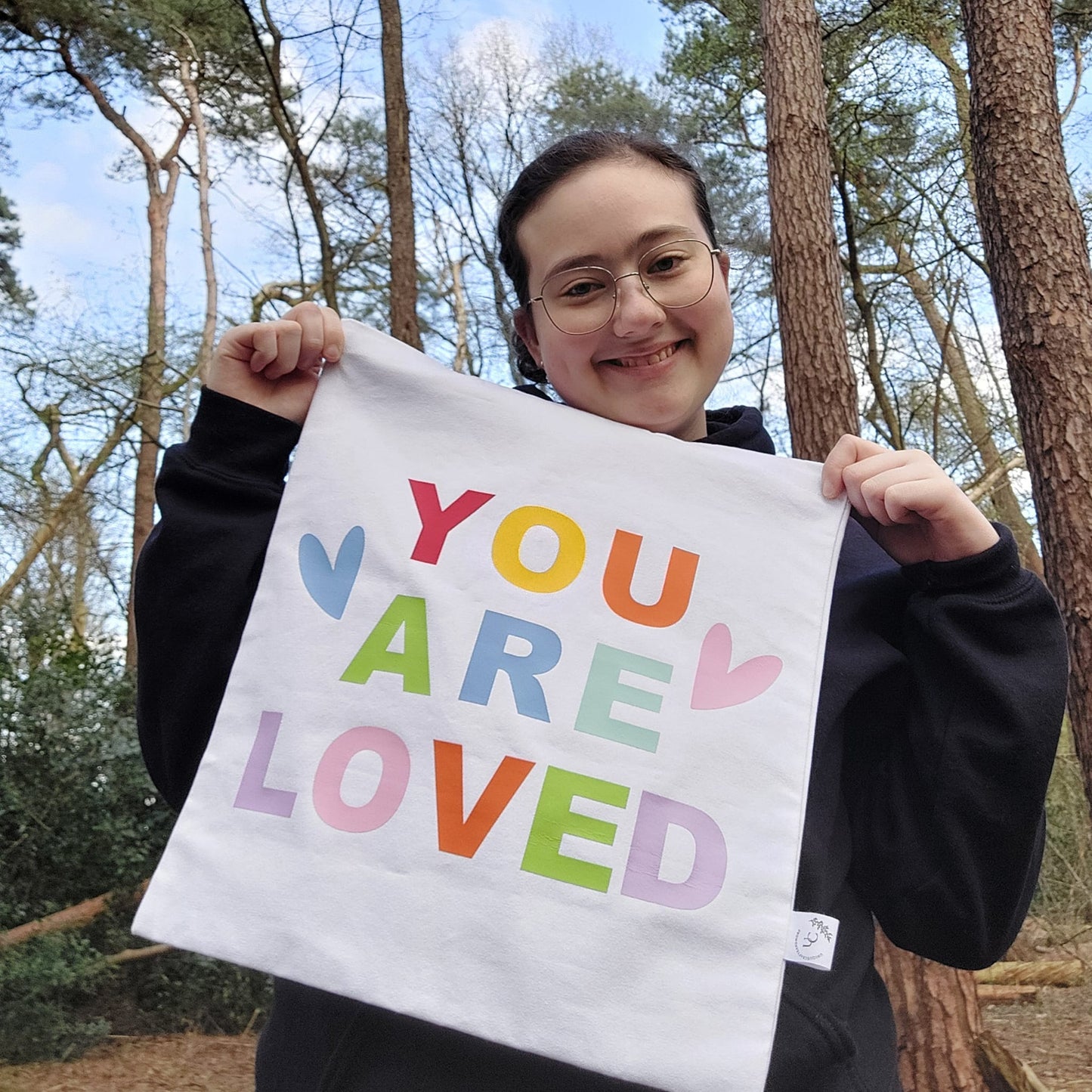 You are loved totebag