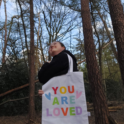 You are loved totebag