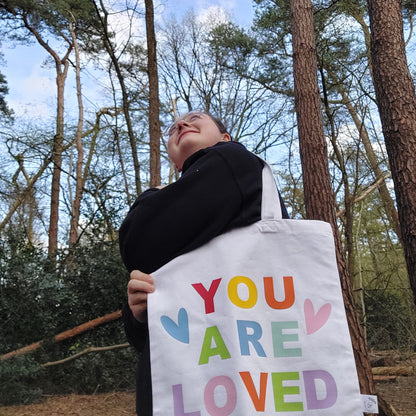 You are loved totebag